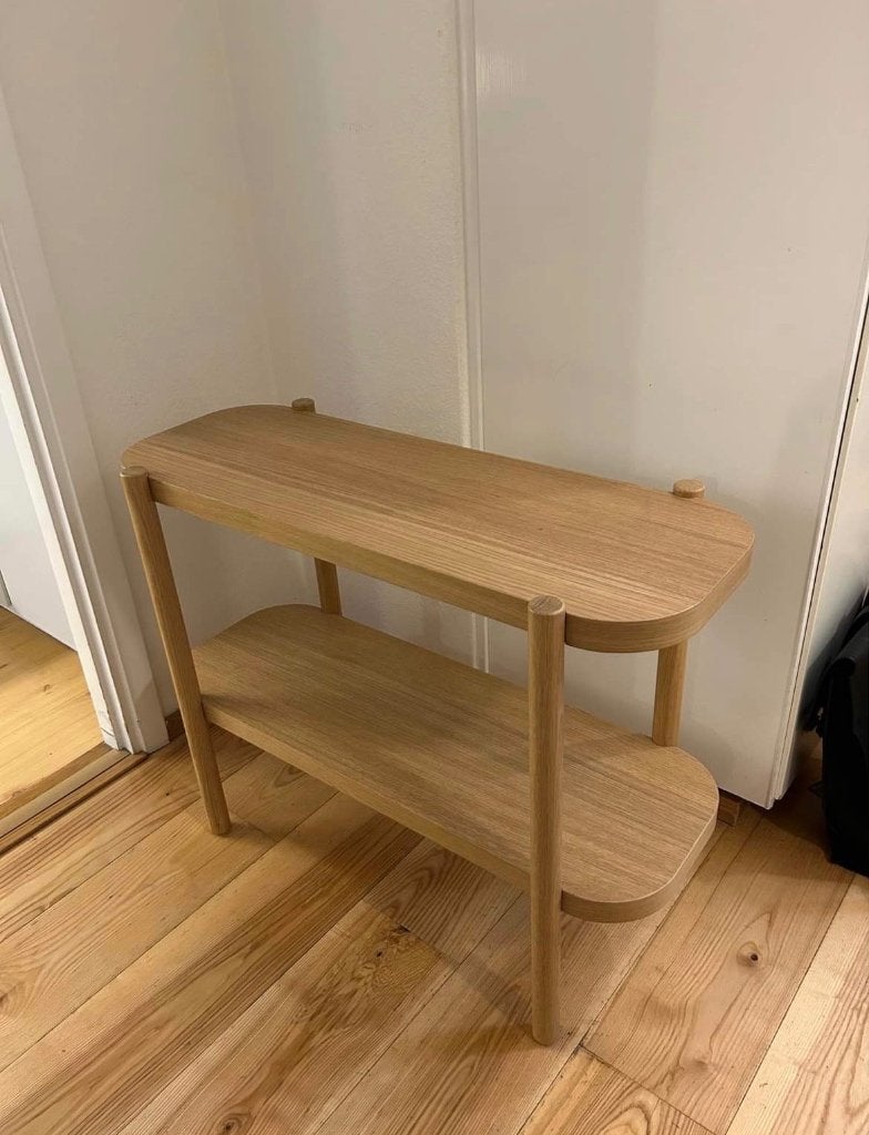Mooie grenen hout console tafel, Ophalen, 50 tot 100 cm, 50 tot 100 cm, Zo goed als nieuw