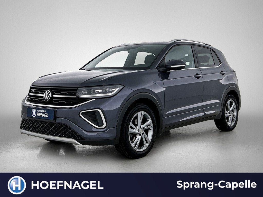 Volkswagen T-Cross 1.0 TSI R-Line | Camera | Adaptive Cruise, T-Cross, Gebruikt, Zwart, 116 pk