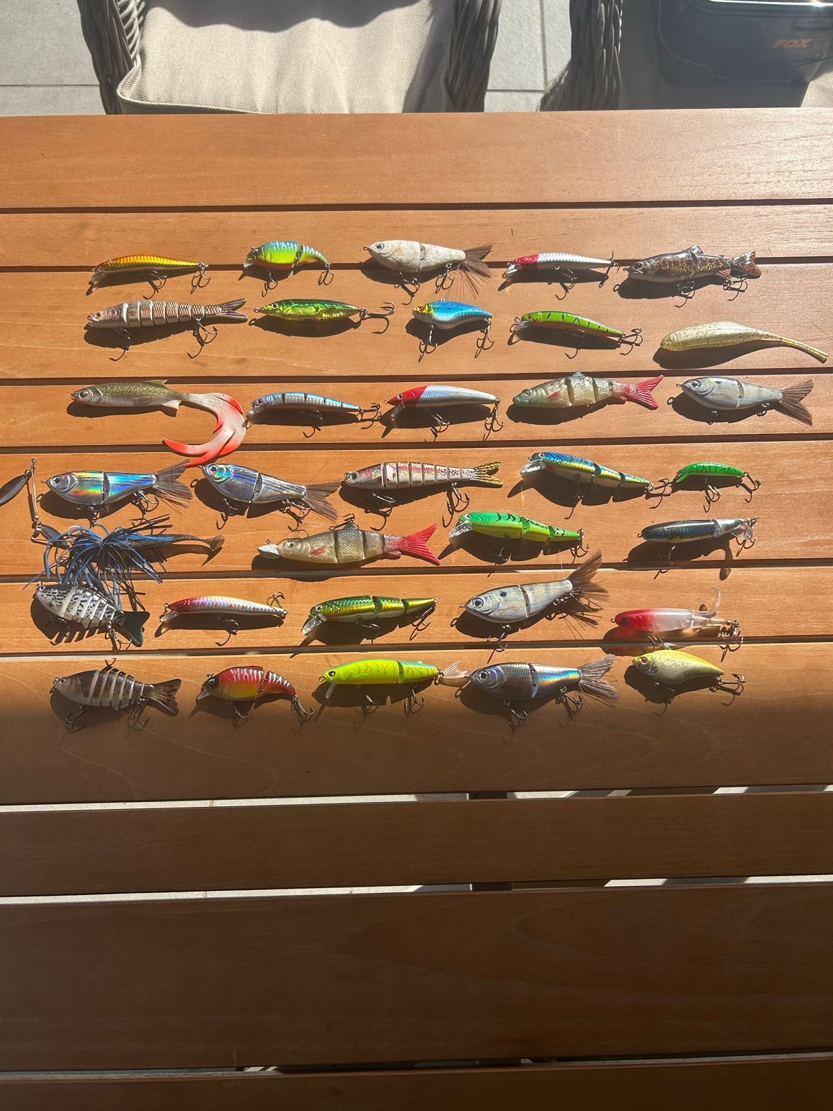 Diverse set klein kunstaas voor de visserij, Ophalen of Verzenden, Gebruikt, Kunstaas