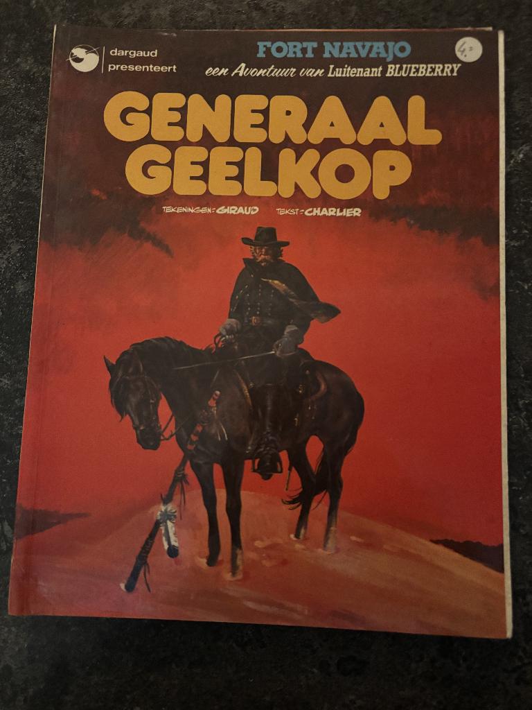 Te koop stripboeken Een avontuur van Luitenant Blueberry, Boeken, Stripboeken, Meerdere stripboeken, Ophalen of Verzenden, Gelezen