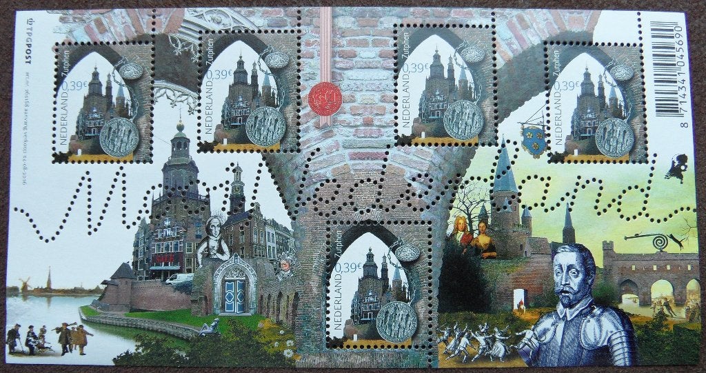 Velletje postzegels –  Mooi Nederland 2006  - Zutphen, Postzegels en Munten, Postzegels | Nederland, Ophalen of Verzenden, Postfris