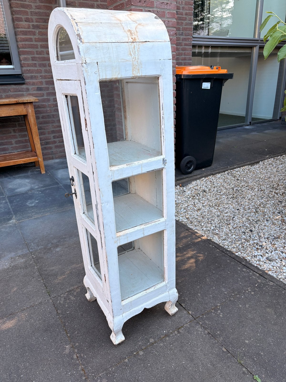 Brocante kast, Huis en Inrichting, Ophalen, 100 tot 150 cm, 25 tot 50 cm, Vintage, brocante