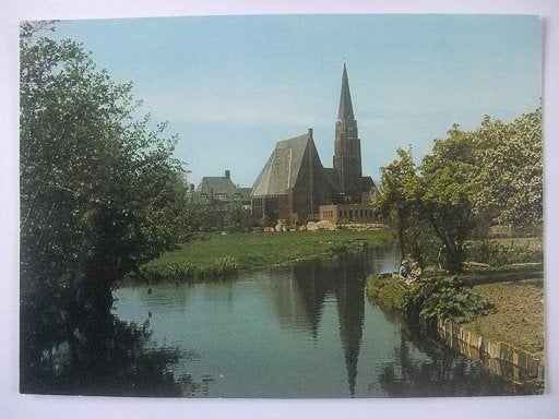 Q64 Andijk - Gereformeerde kerk - 1980, Verzenden, 1980 tot heden, Gelopen, Noord-Holland