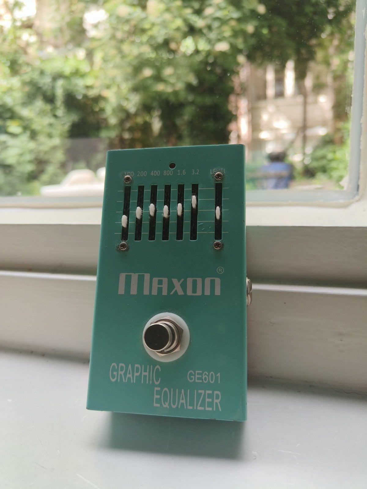 ≥ Maxon Graphic Equalizer GE601 - Gitaar Effectpedaal