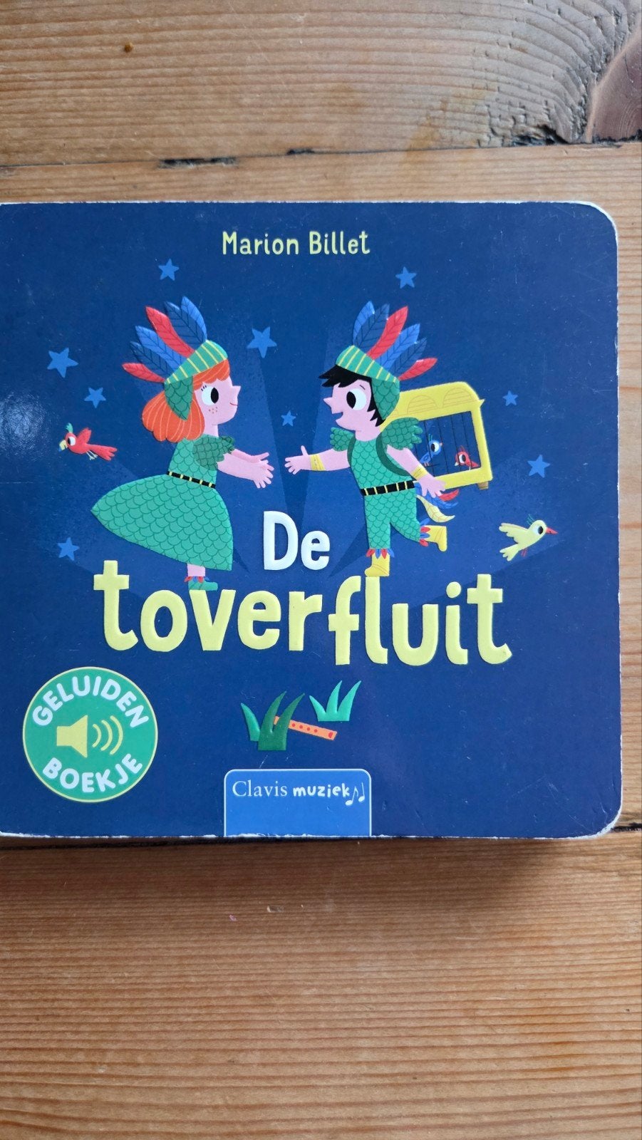 De Toverfluit Geluidenboekje - Marion Billet, Boeken, Ophalen of Verzenden, Zo goed als nieuw, Marion Billet, Non-fictie