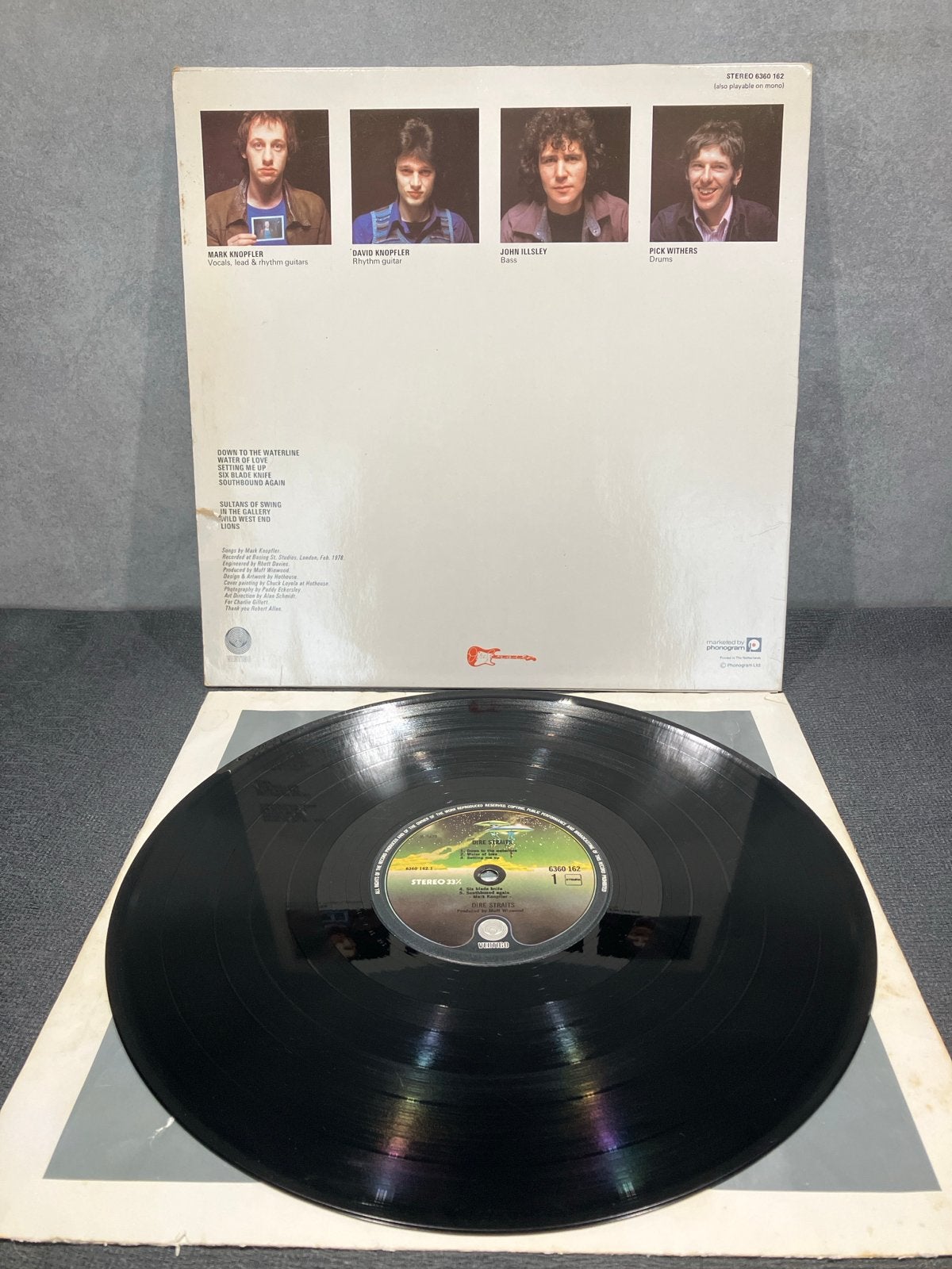 Dire Straits - Dire Straits, Cd's en Dvd's, Vinyl | Rock, LP, Gebruikt, Ophalen of Verzenden, Inclusief binnenhoes