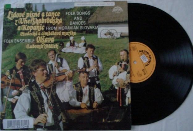 Olsava - Folk songs and dances from Moravian Slovakia, Ophalen of Verzenden, Gebruikt, 12 inch, Europees