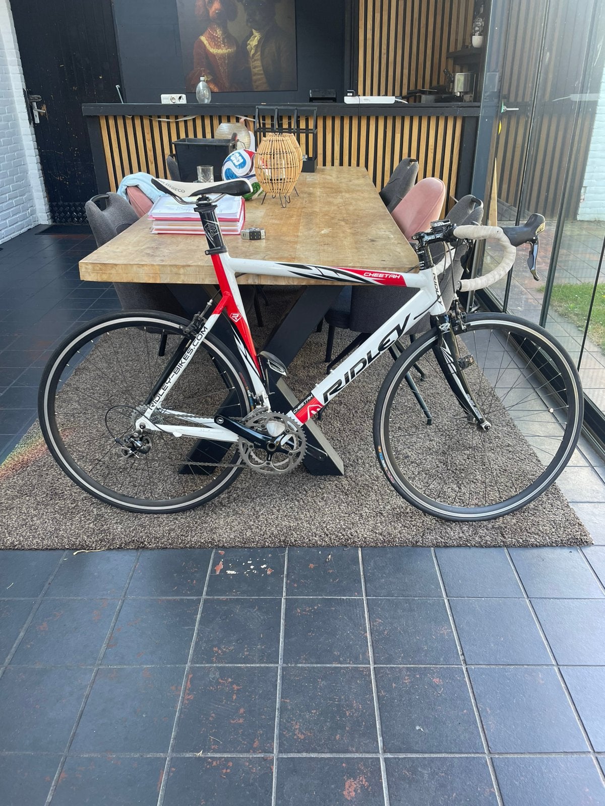 Ridley cheetah tijdritfiets 57cm, Fietsen en Brommers, Aluminium, Zo goed als nieuw, 57 tot 61 cm, Meer dan 20 versnellingen