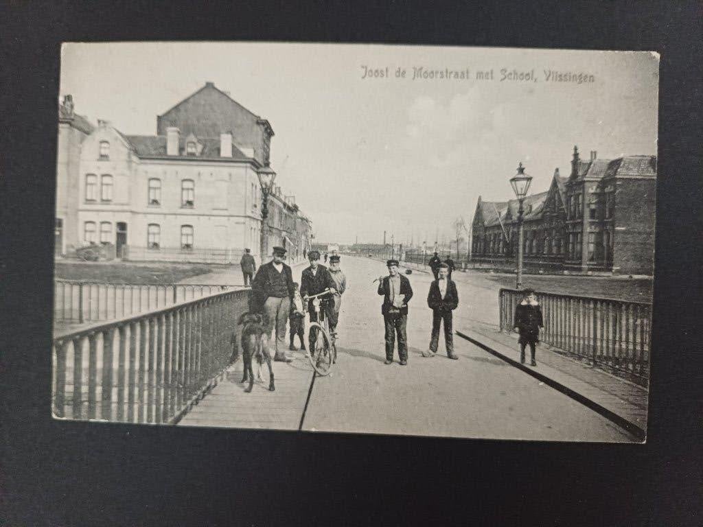Vlissingen Joost de Moorstraat, Ophalen of Verzenden, Voor 1920, Gelopen, Zeeland