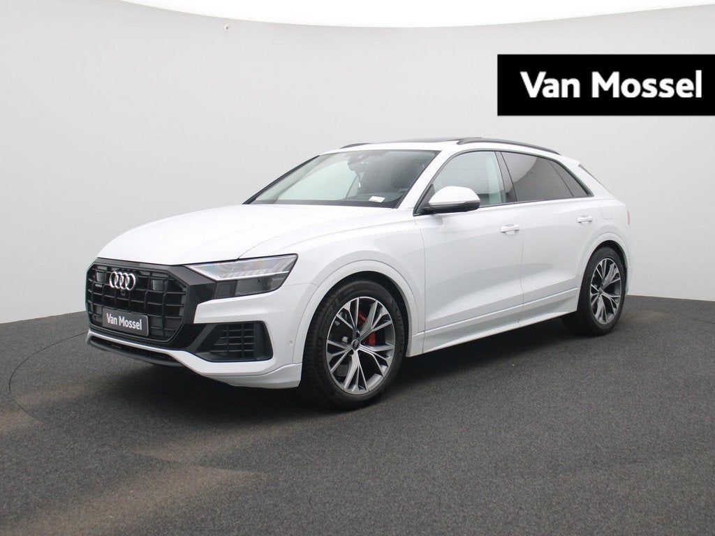 Audi Q8 55 TFSI e quattro Pro Line l Adaptive cruise control, Auto's, Audi, Bedrijf, Te koop, Q8, 4x4, ABS, Adaptive Cruise Control