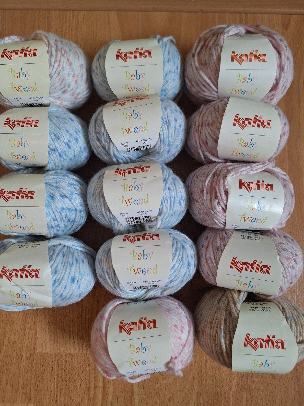 Katia Baby Tweed, Verzenden, Nieuw, Breien of Haken, Wol of Garen