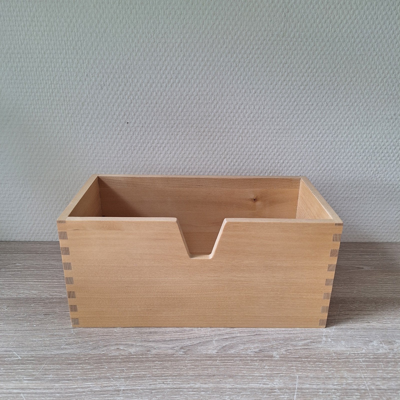 Vintage houten Ikea Forhoja bakje organizer kistje, Ophalen of Verzenden, Zo goed als nieuw