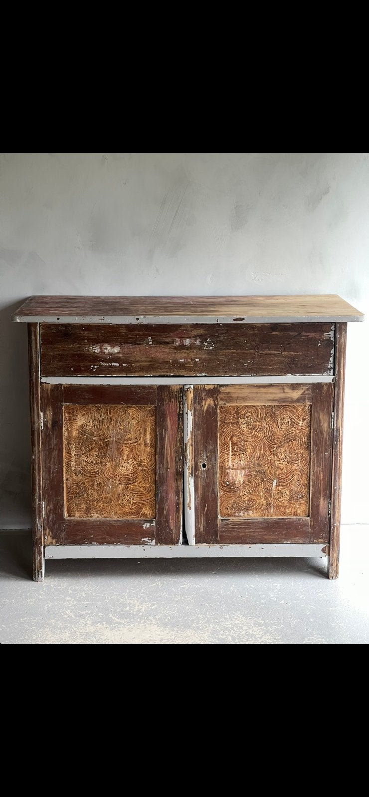Vintage kast, Ophalen
