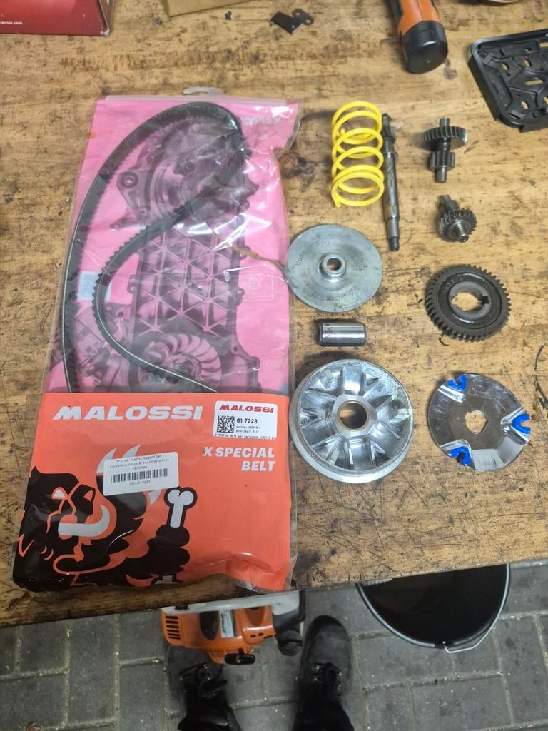 Vario set, Fietsen en Brommers, Ophalen of Verzenden, Gebruikt, Blok, Piaggio