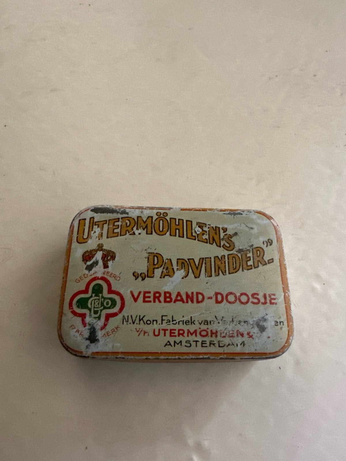 Utermöhlen "Padvinder" Verbanddoosje – 100% Originele Inhoud, Ophalen of Verzenden