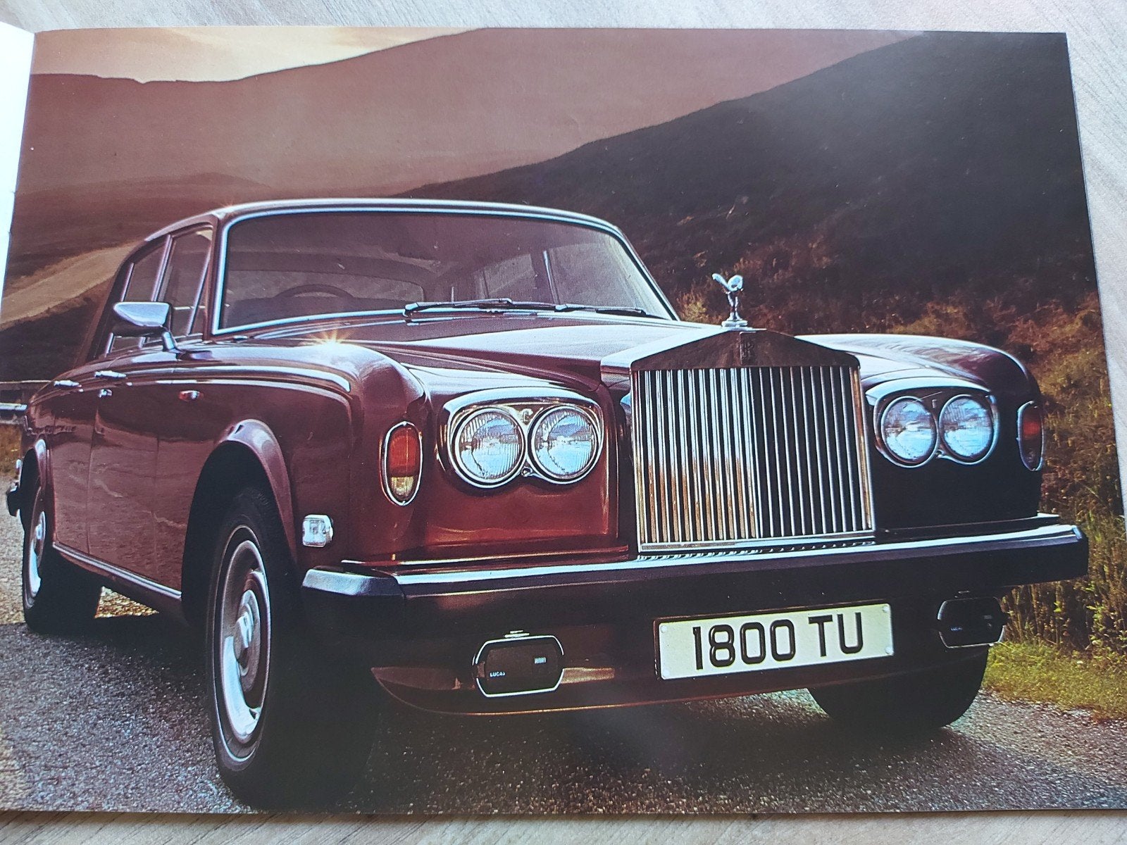 oude Rolls-Royce Silver Shadow folder Engelstalig, Boeken, Auto's | Folders en Tijdschriften, Ophalen of Verzenden, Zo goed als nieuw