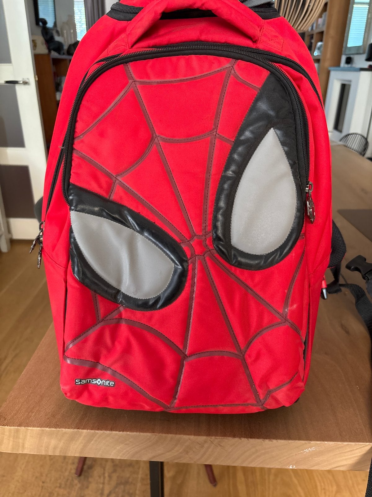 Samsonite Spiderman rugzak met wieltjes, Gebruikt, 25 tot 40 cm, Ophalen, Overige merken