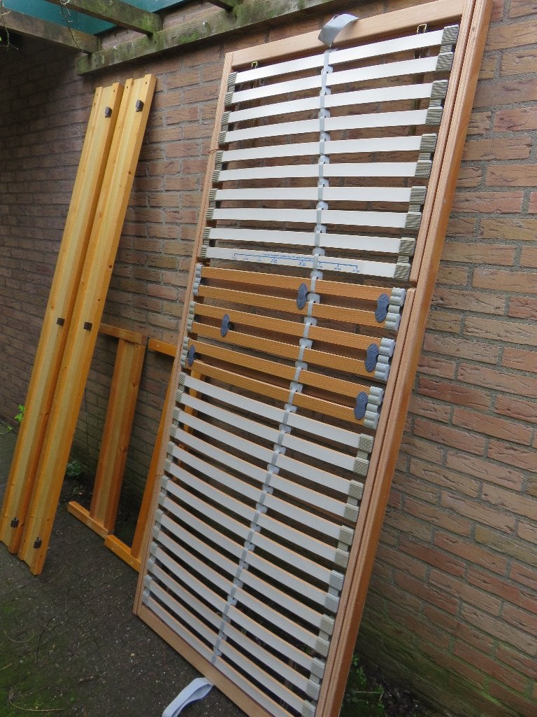 Lundia bed, Ophalen, Gebruikt, 90 cm, Eenpersoons