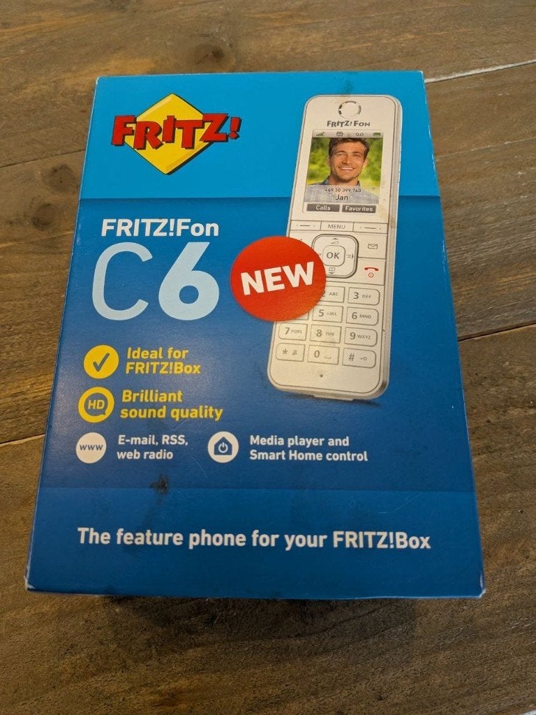 fritzfon c6, Ophalen, Zo goed als nieuw, 1 handset