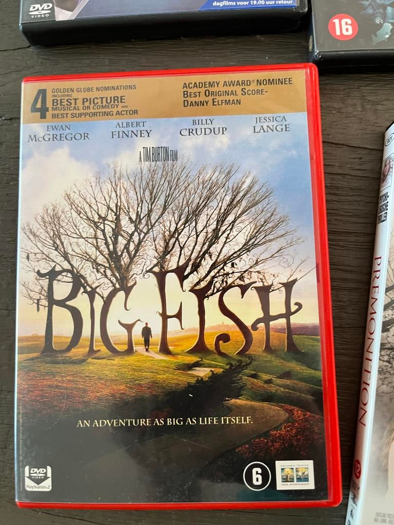Big Fish (DVD) - Tim Burton Film met Ewan McGregor, Vanaf 6 jaar, Ophalen of Verzenden, Gebruikt