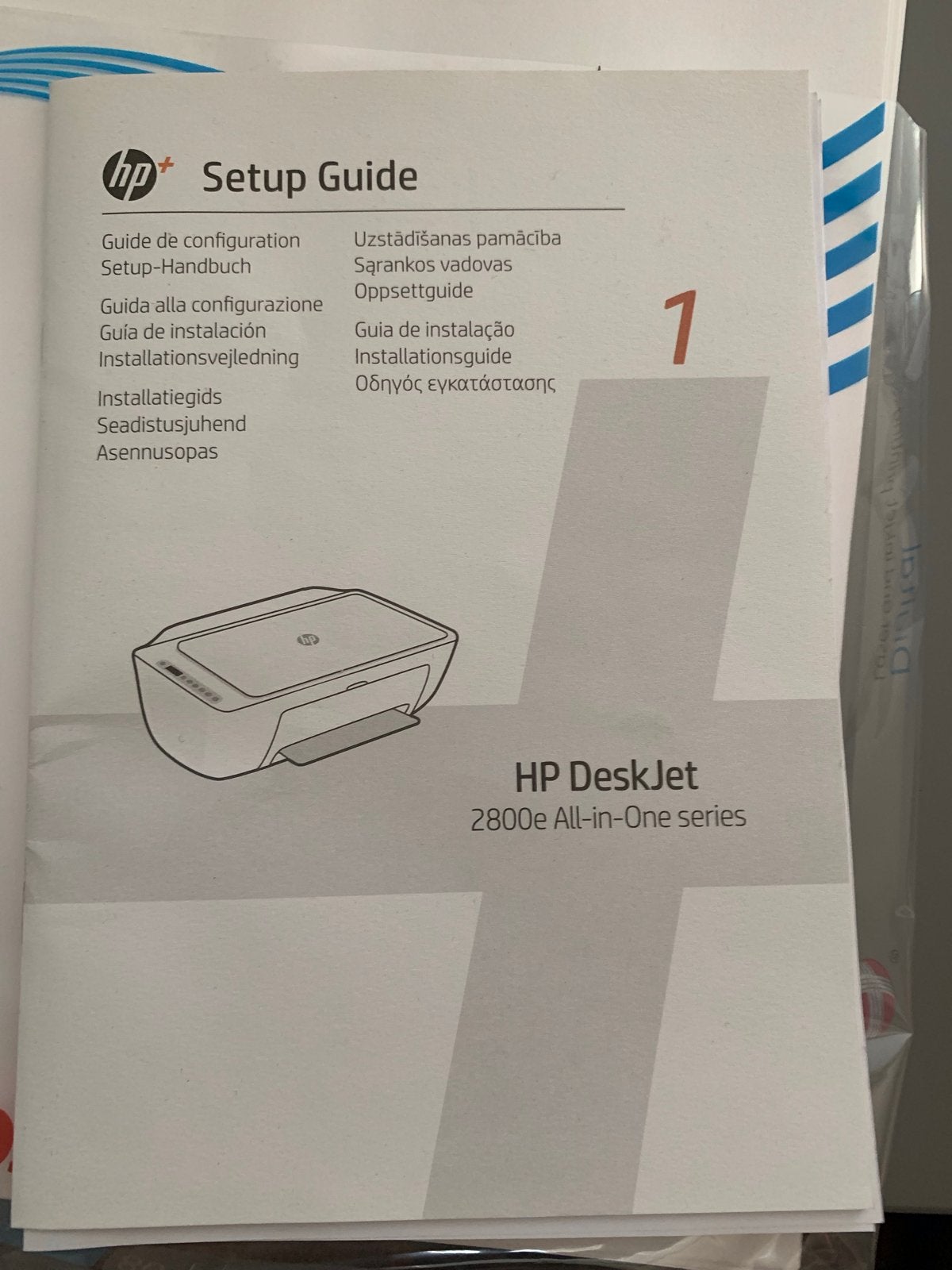 HP Deskjet 2800e All-in-One Printer, Computers en Software, Ophalen, Inkjetprinter, All-in-one, Kleur printen