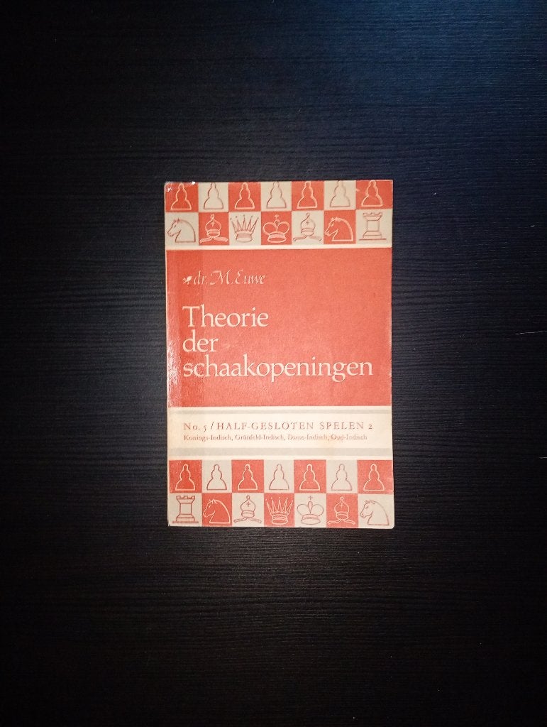 Theorie der schaak openingen 5 rood, Hobby en Vrije tijd, Denksport en Puzzels, Ophalen of Verzenden, Minder dan 500 stukjes, Gebruikt
