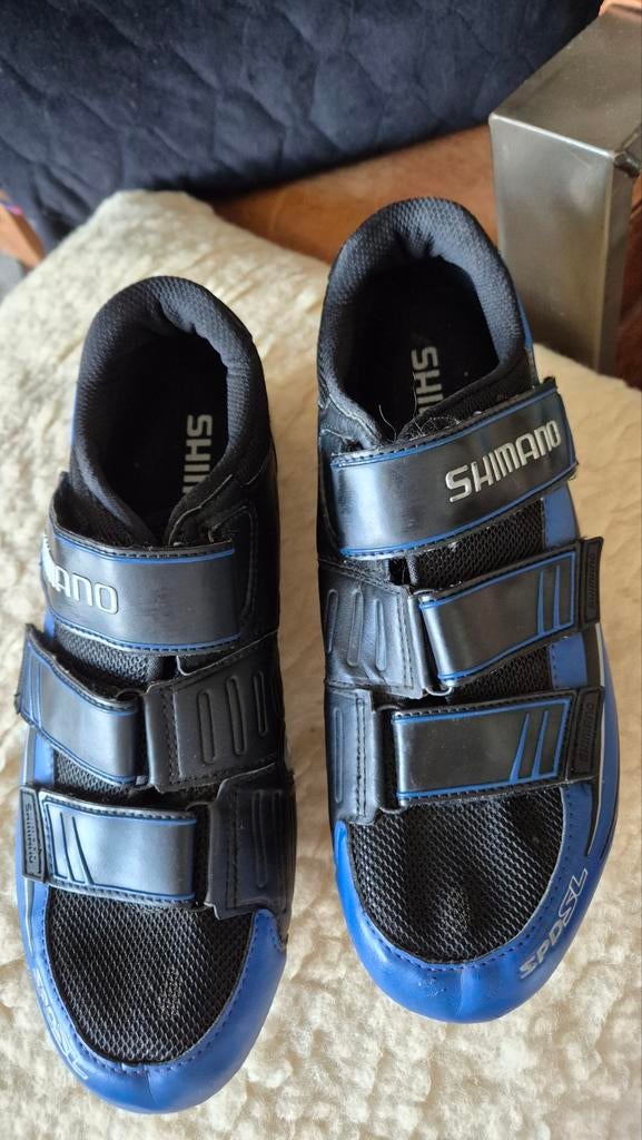 Shimano SPD-SL racefietsschoenen mt 44 (27,8 cm) goede staat, Sport en Fitness, Ophalen of Verzenden, Gebruikt, Schoenen