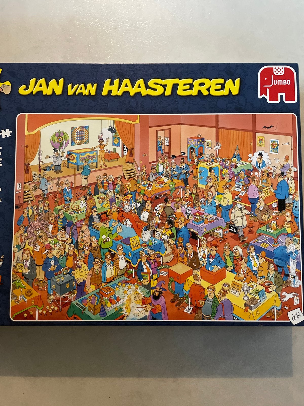 Jan van Haasteren: de Goochelbeurs, Ophalen, Zo goed als nieuw