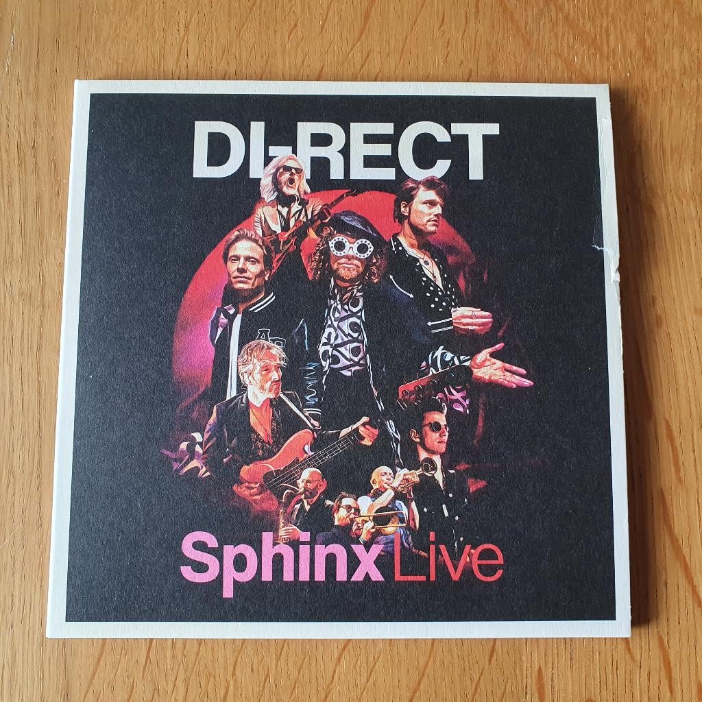 Di-Rect / Pommelien Thijs – Sphinx Live / Tegenwoordige Tijd, Ophalen of Verzenden, Gebruikt, 12 inch, Poprock