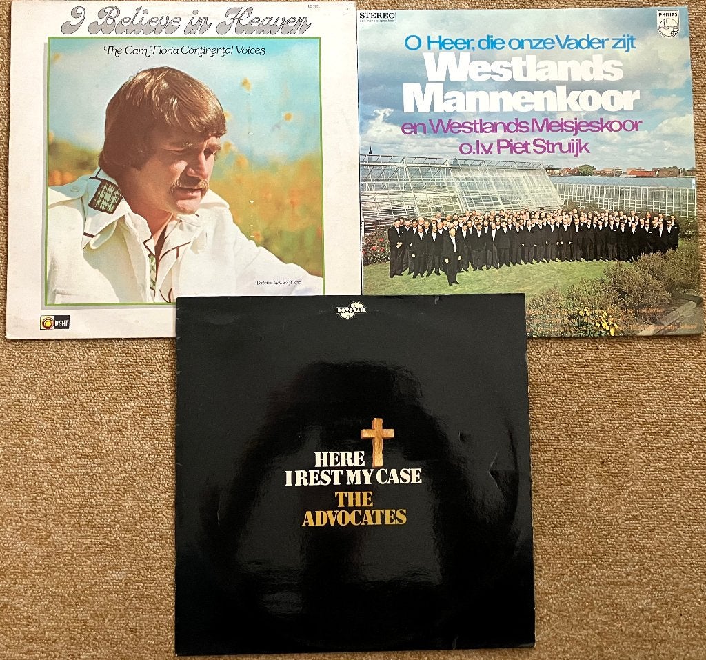 3x LP vinyl - met Christelijke muziek, Gebruikt, Ophalen of Verzenden, 12 inch, Overige genres
