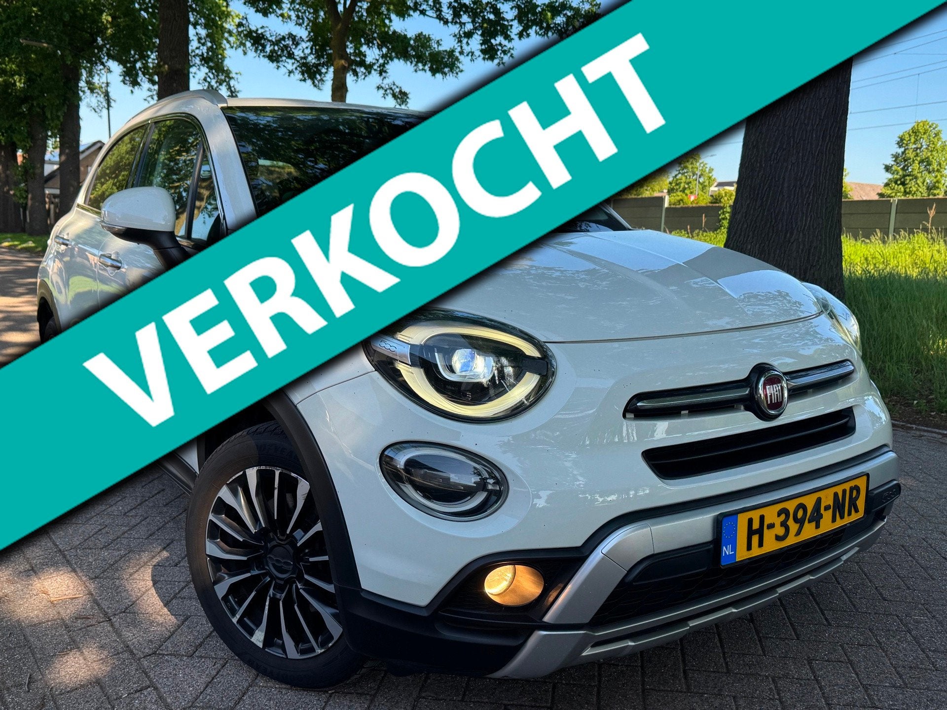 Fiat 500 X 1.0 GSE Urban Opening Edition 2020 XENON, Auto's, Voorwielaandrijving, Gebruikt, 500X, Wit