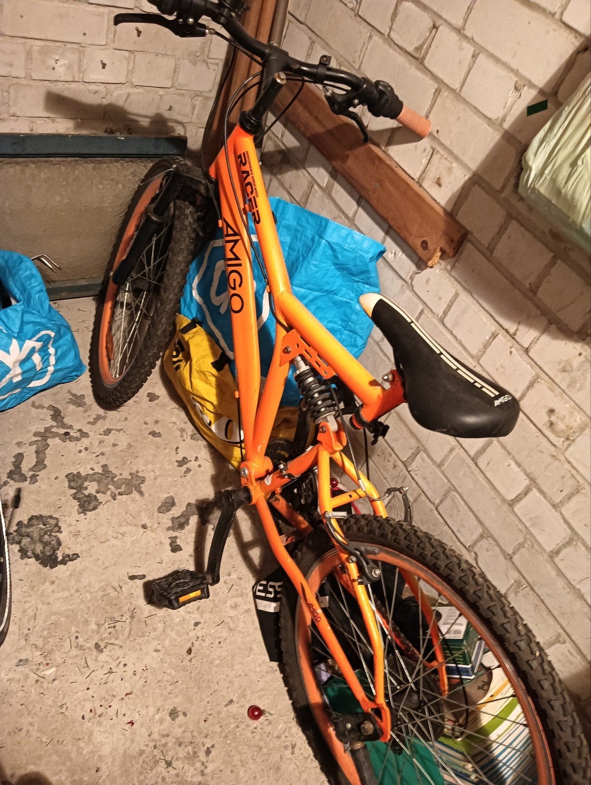 Amigo Racer kinderfiets - 21 versnellingen, 16 inch, Ophalen, Gebruikt, 16 tot 20 inch, Amigo Racer