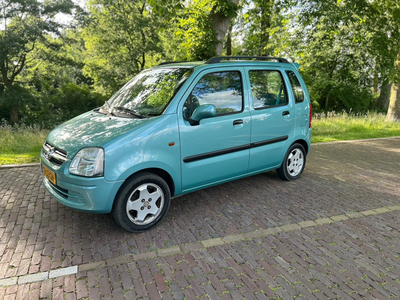 Opel Agila 1.2 I 16V 2003 Grijs, Auto's, Opel, Particulier, Agila, Benzine, C, Hatchback, Handgeschakeld, Origineel Nederlands