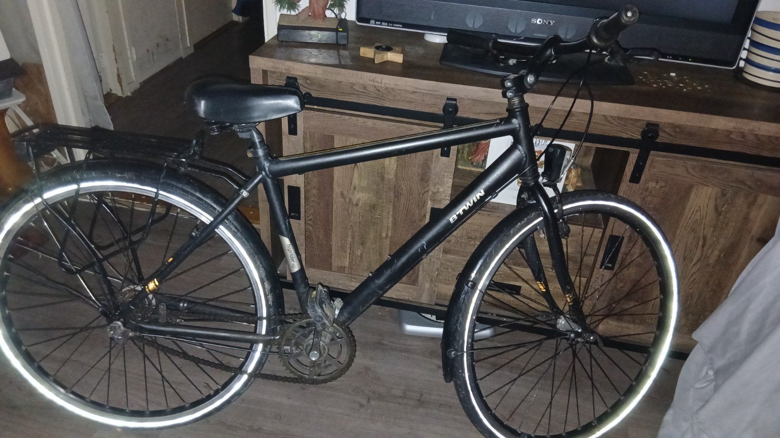 Btwin herenfiets 26 inch, Fietsen en Brommers, Gebruikt, Versnellingen, Minder dan 49 cm, Ophalen