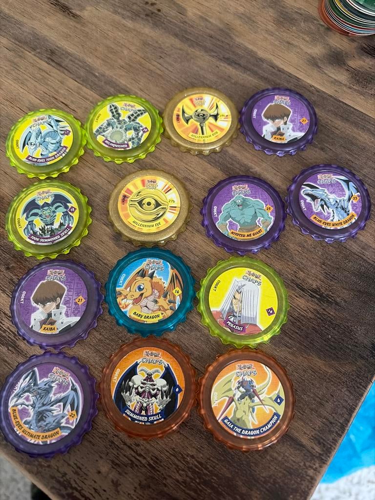 Yu-Gi-Oh! Chaos Pogs/Caps Collectie, Ophalen of Verzenden, Gebruikt, Overige typen
