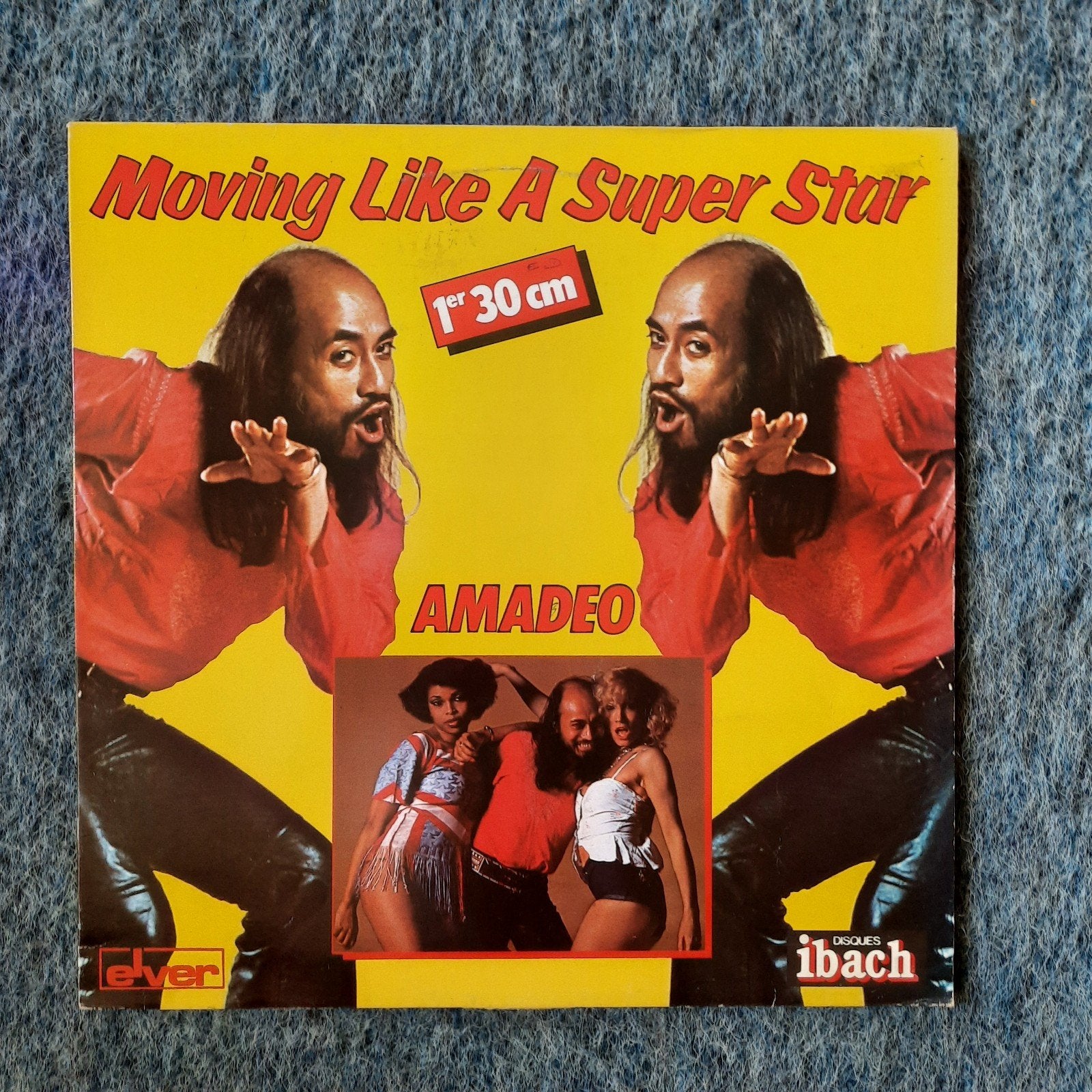 LP Amadeo - Moving Like A Super Star, LP, Zo goed als nieuw, Fotohoes, Ophalen of Verzenden