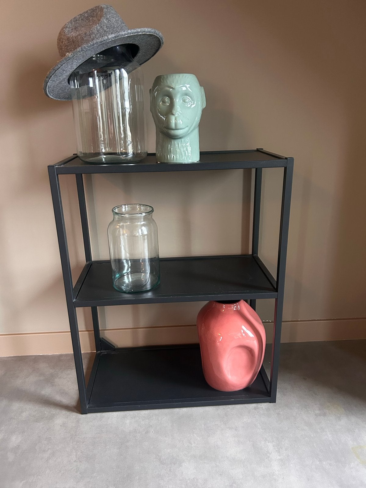IKEA Enhet open kast 60x75x30 cm - Zwart, Ophalen, Zo goed als nieuw
