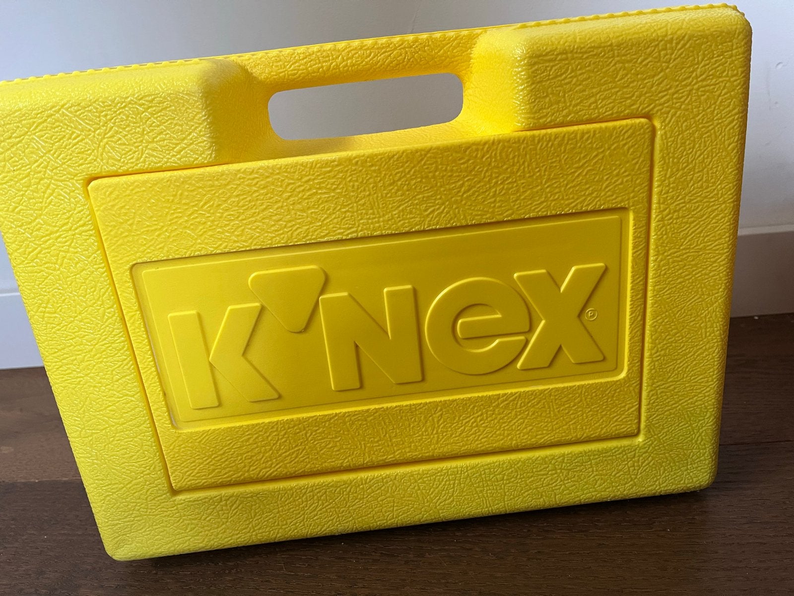 Vintage K'nex opbergkoffer met mini K’nex, Ophalen, Gebruikt, K'nex