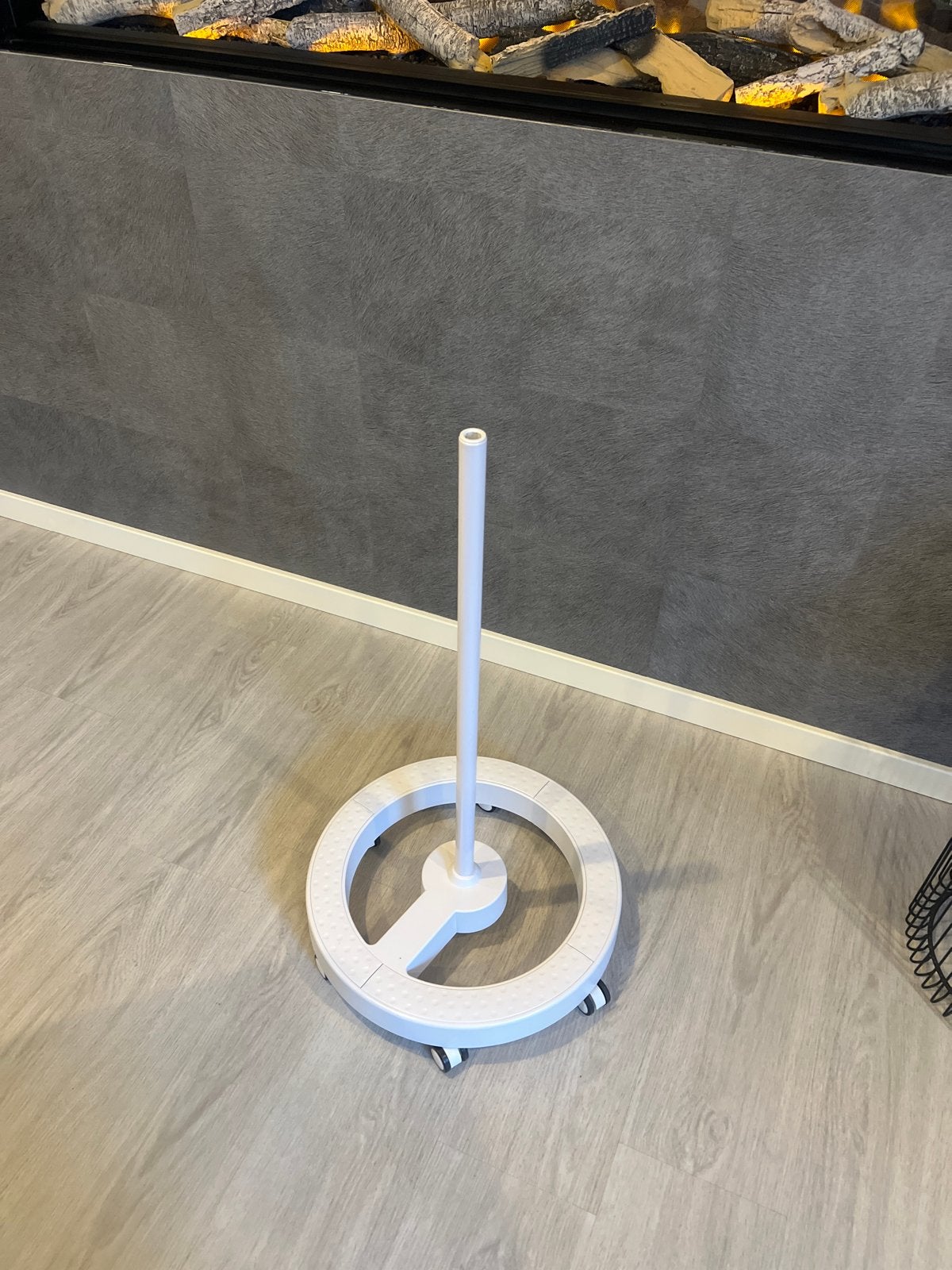 Verrijdbare voet voor loeplamp bv voor pedicure, Ophalen, Zo goed als nieuw