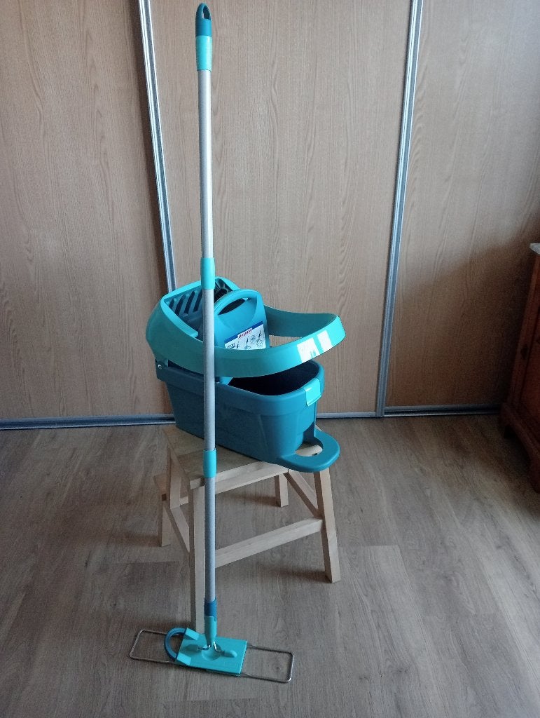 Leifheit Profi XL vloerwisser compleet  42cm 8ltr tegelvloer, Ophalen, Dweilemmer, -bak, of -wagen