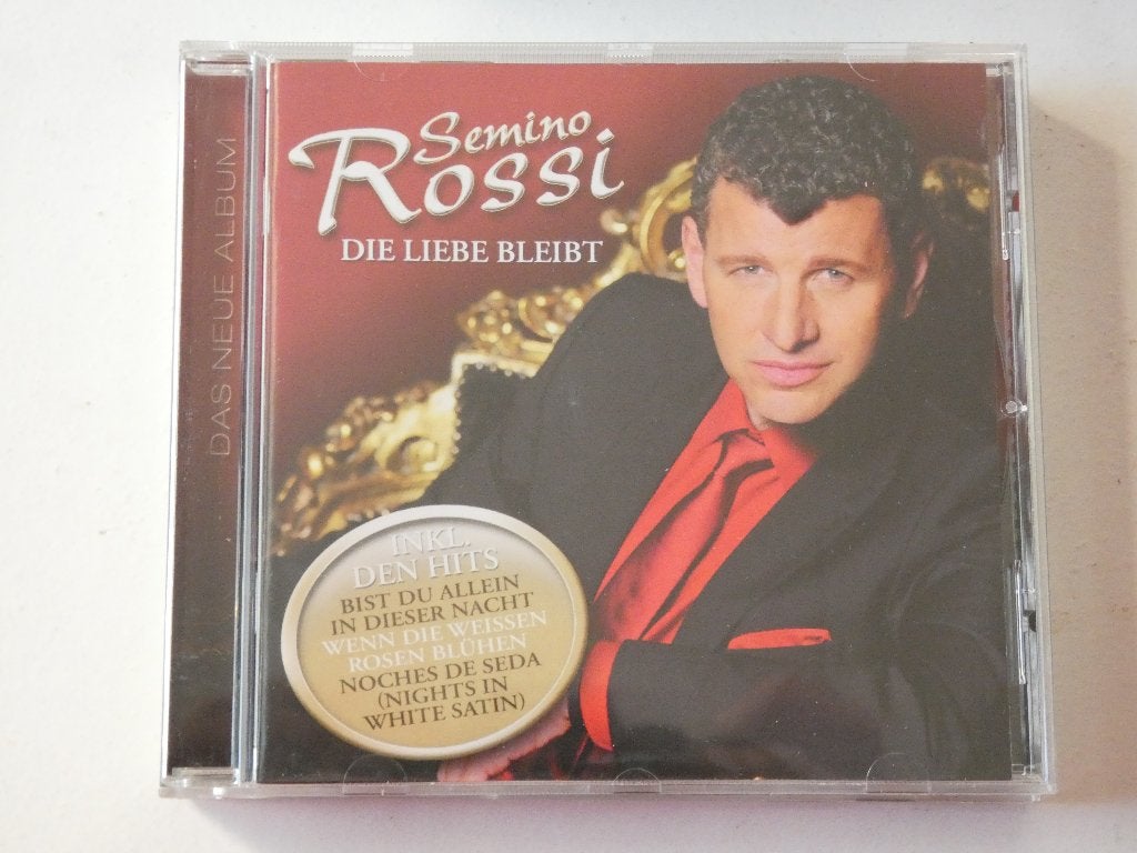 Semino Rossi – Die Liebe Bleibt, Cd's en Dvd's, Verzenden, Gebruikt