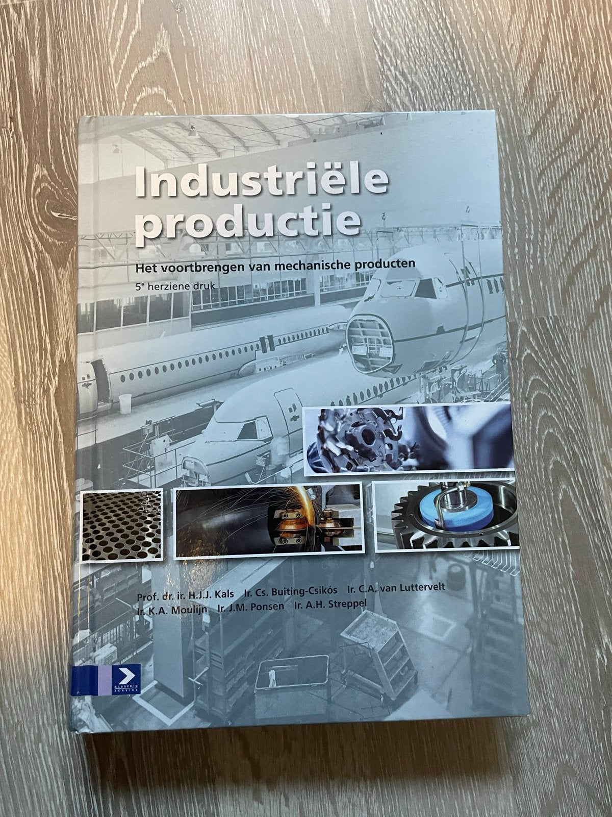 Industriële Productie - Het voortbrengen van mechanische pro, Boeken, Ophalen of Verzenden, Zo goed als nieuw, Werktuigbouwkunde