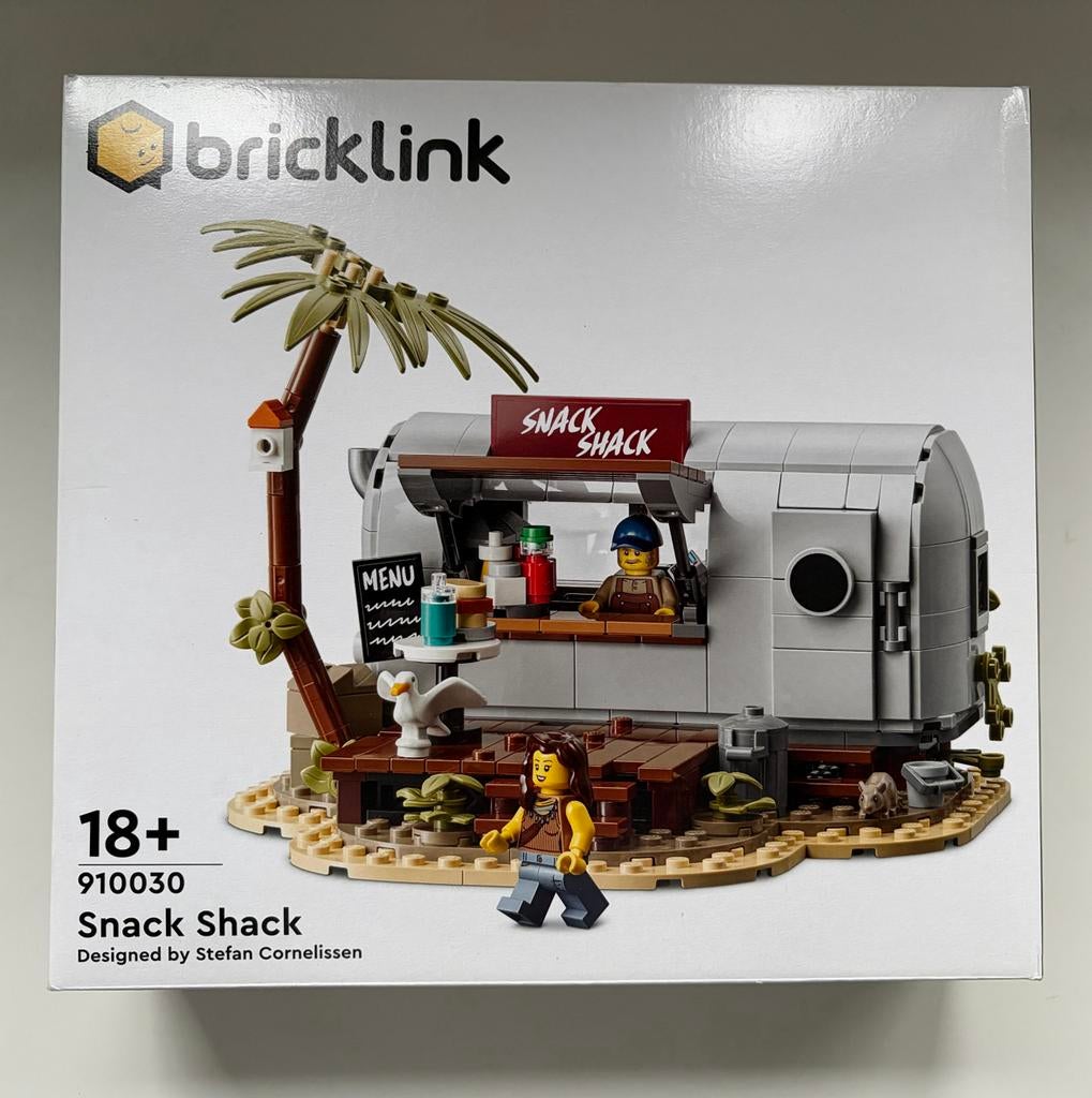 Bricklink Snack Shack 910030 nieuw in doos!, Lego, Overige thema's, Denemarken, Nieuw