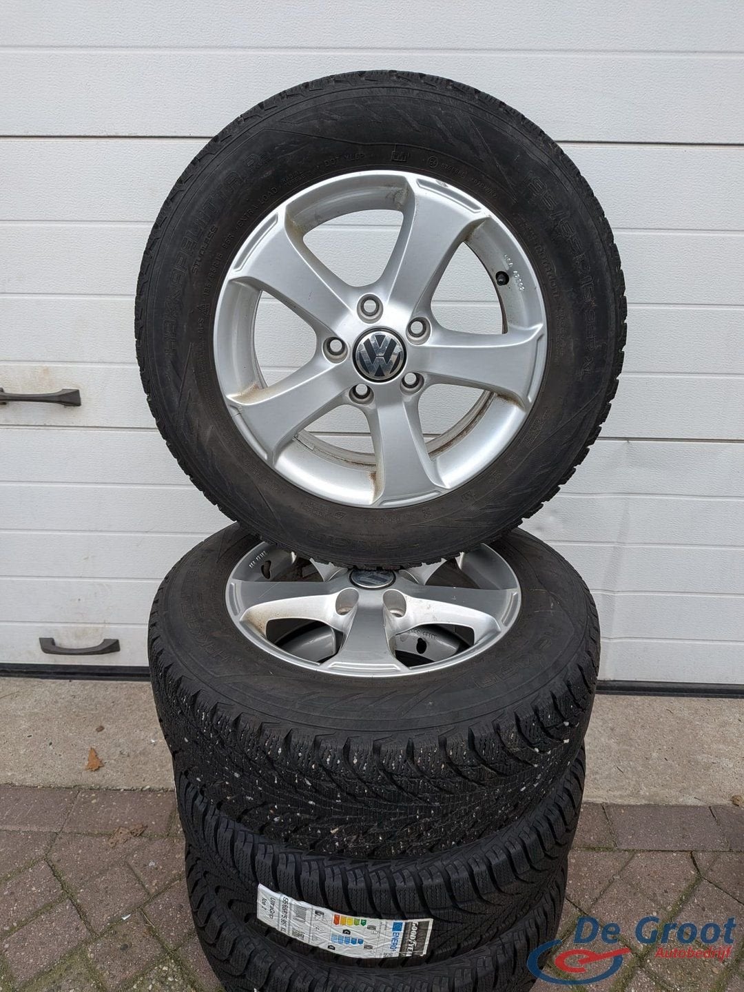 winterwielen / winterbanden 195/65/15 Caddy 2015-nu, Ophalen, 15 inch, -, -