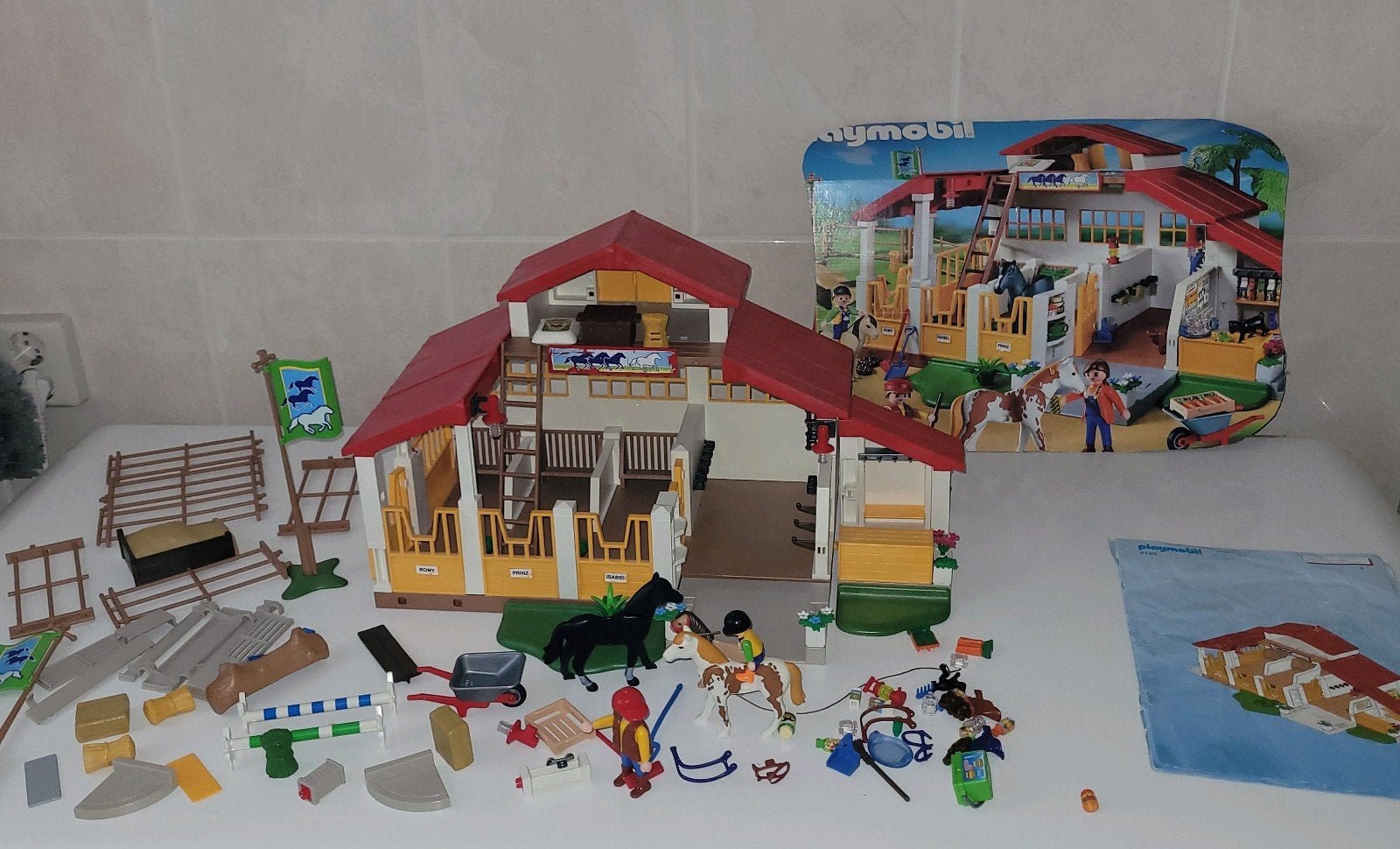 Playmobil paarden manege, Ophalen of Verzenden