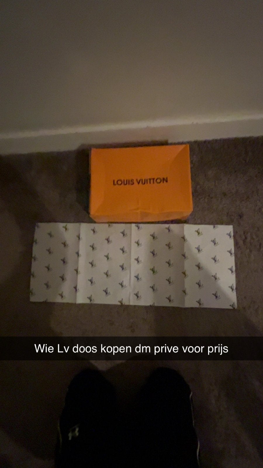 Louis Vuitton doos - Zo goed als nieuw, Doos, Minder dan 35 cm, Minder dan 50 cm, Ophalen of Verzenden