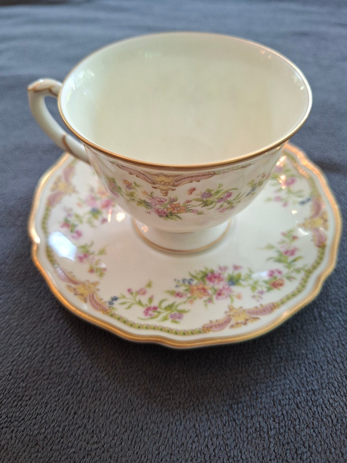 Vintage Krautheim & Adelberg uit Selb,Germany kop en schotel, Ophalen of Verzenden