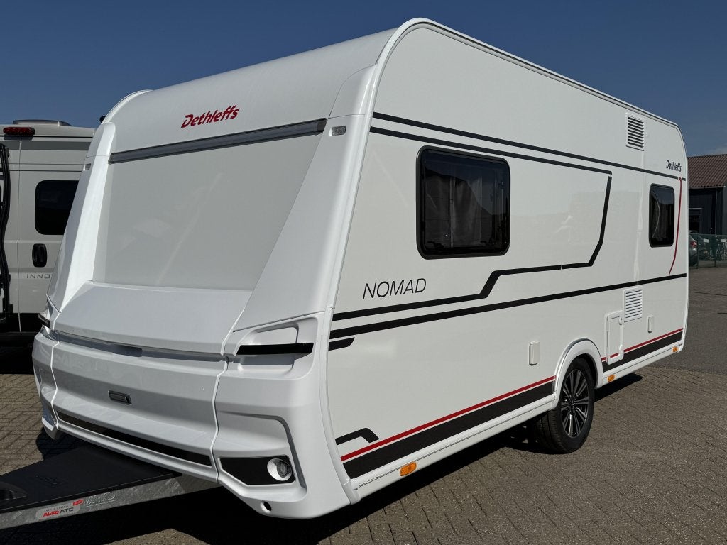 Dethleffs Nomad 460 EL 2026 €32.999,- Rijklaar, Caravans en Kamperen, Schokbreker, Bedrijf, Tot en met 3, Dethleffs