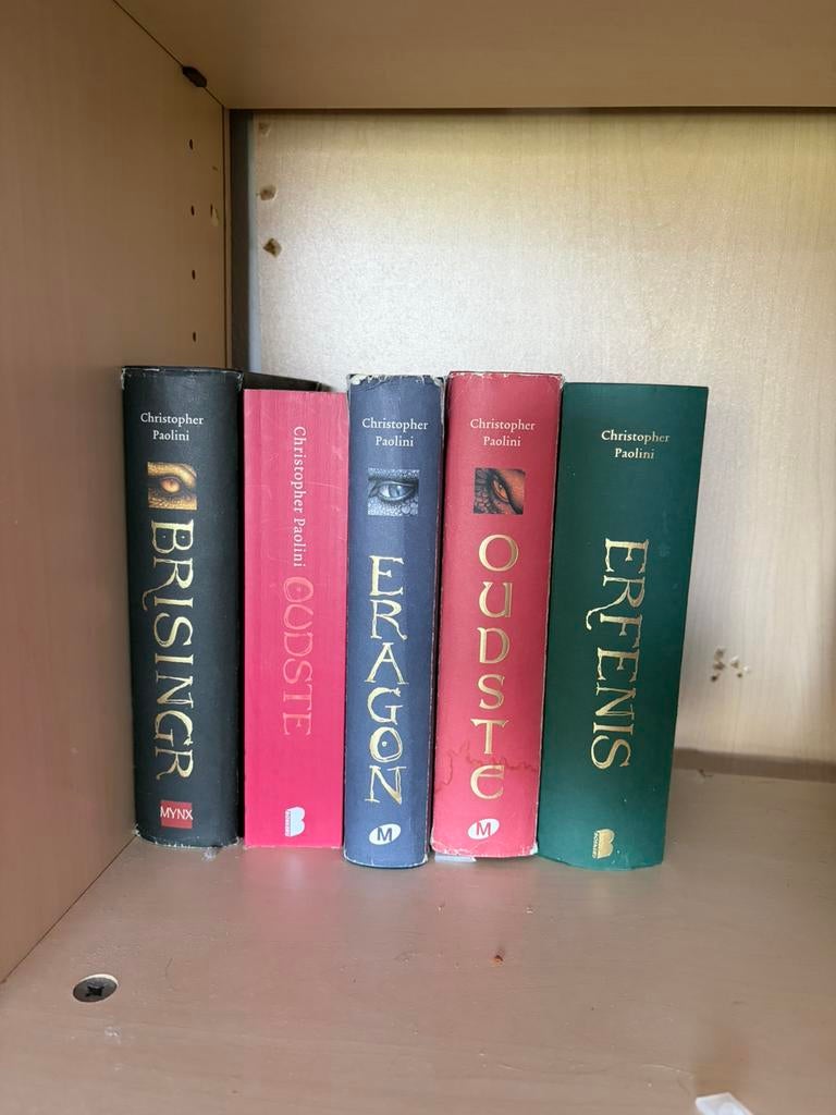 Boeken christopher paolini, Ophalen, Zo goed als nieuw
