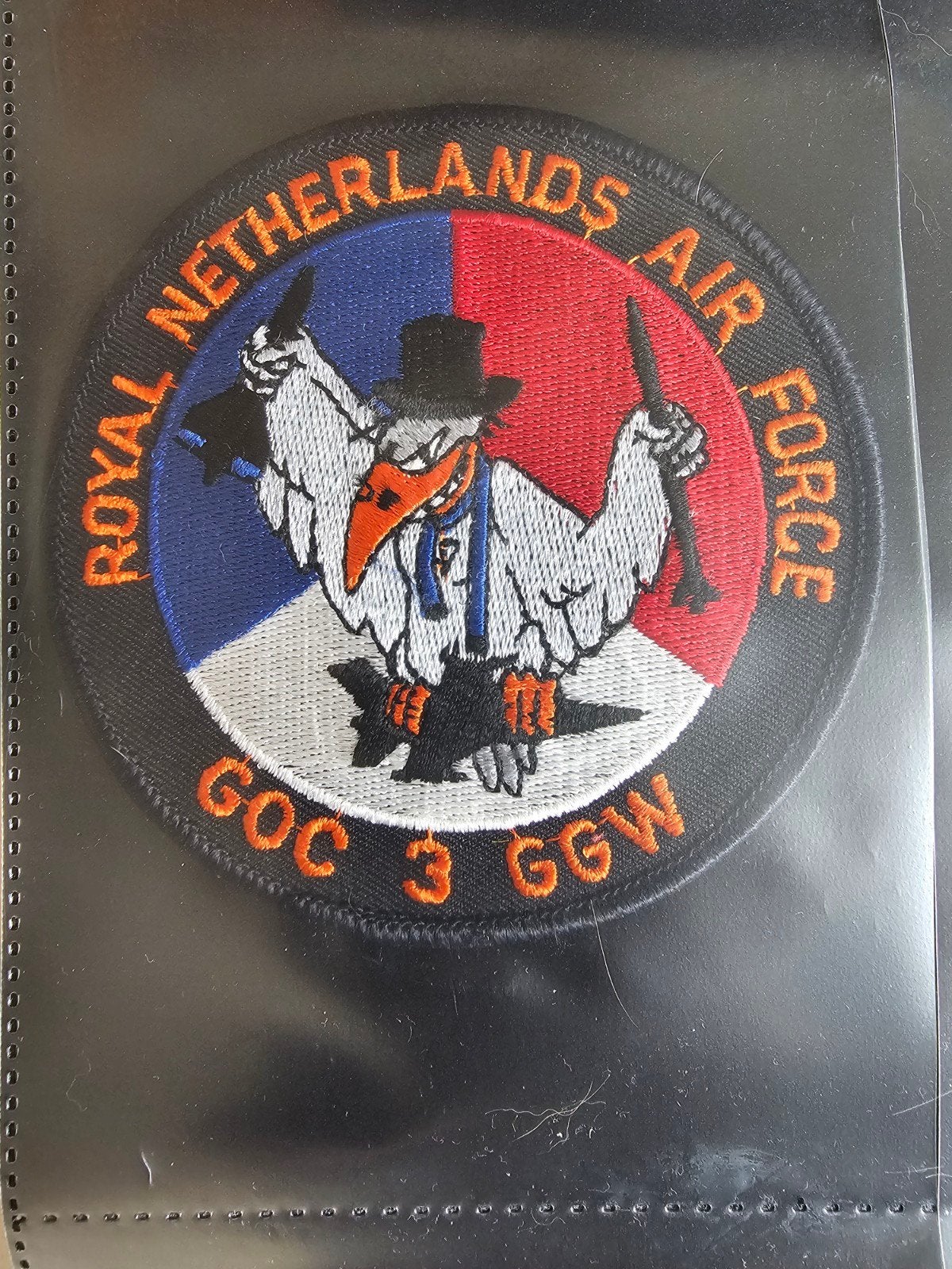 patch 3 GGW, Ophalen of Verzenden, Zo goed als nieuw, Patch, Badge of Embleem
